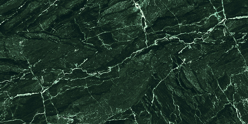 Protège-plaque à induction - Fissures de marbre vertes